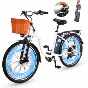 Miejski Rower elektryczny Męski/Damski 250W 25km/h 36V12.5AH 26" 60km PL